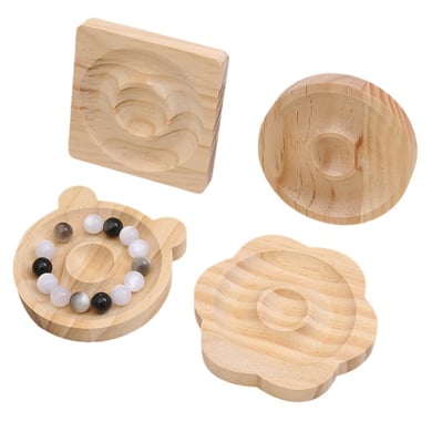1 stuk houten sieraden displayplaat h5 Afbeelding6