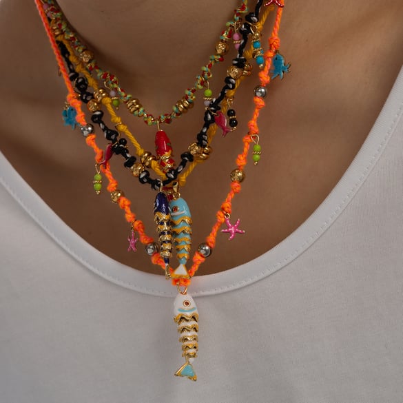 1 Piece Luxurious Series Elegant Fish Copper Women's Pendant Necklaces