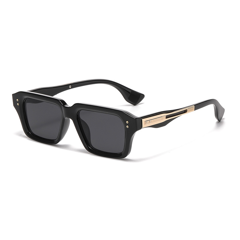 1 Paar Simple Series Klassische einfarbige Damen-Sonnenbrille 
