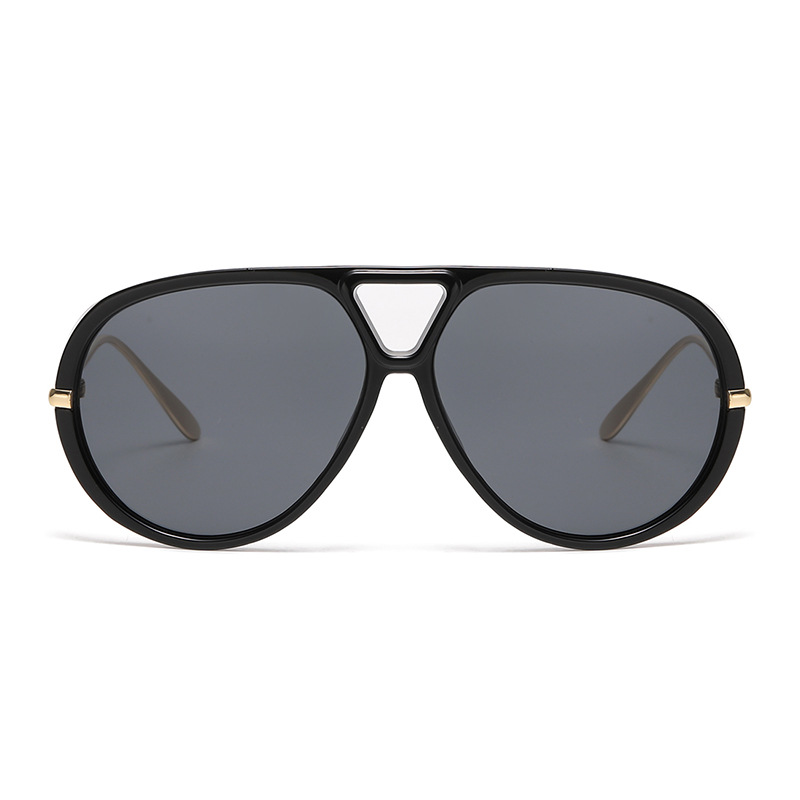 1 Paar einfache Serie lässige einfarbige Damen-Sonnenbrille Bild5