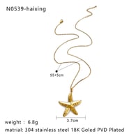 Collana a forma di stella marina Immagine2