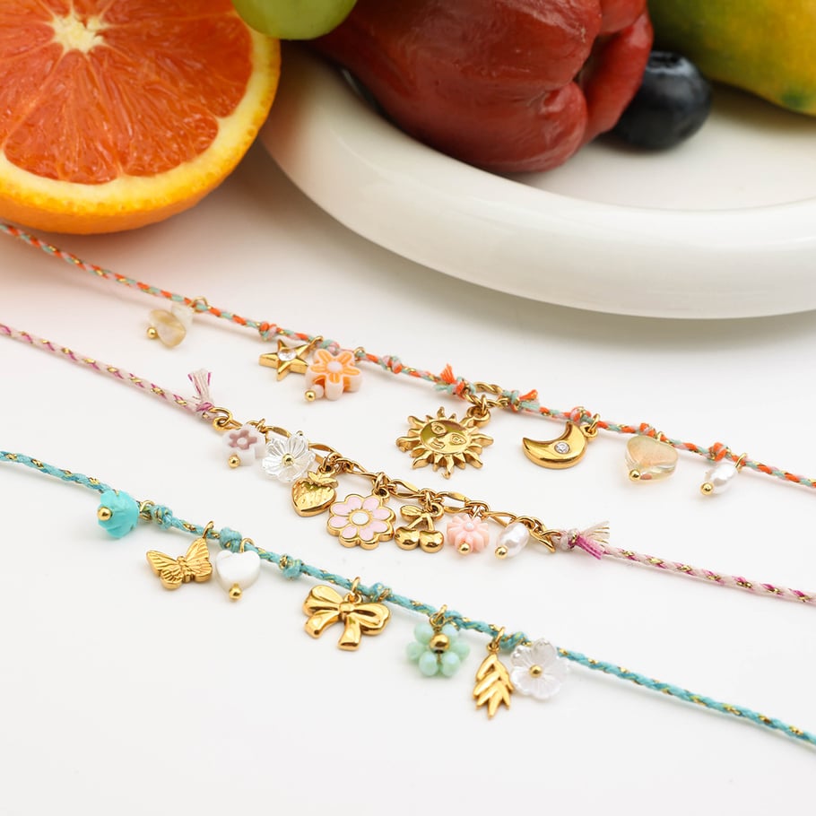 1 Piece Vacation Flower String Pendant Necklaces Picture8