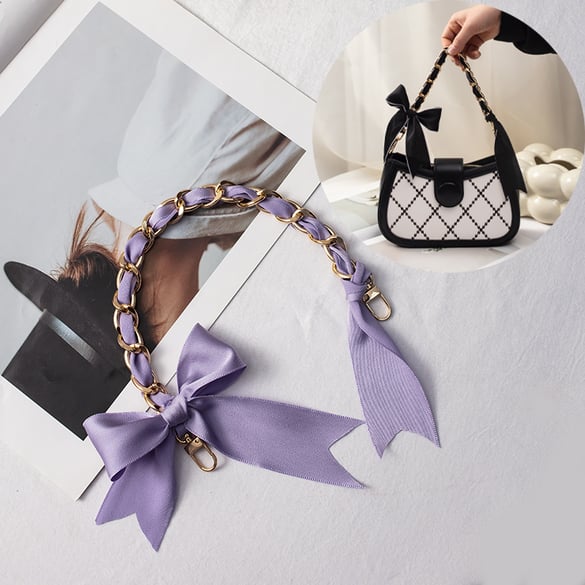 1 Piece Bow Knot Aluminum Women's Bag Extension Chain