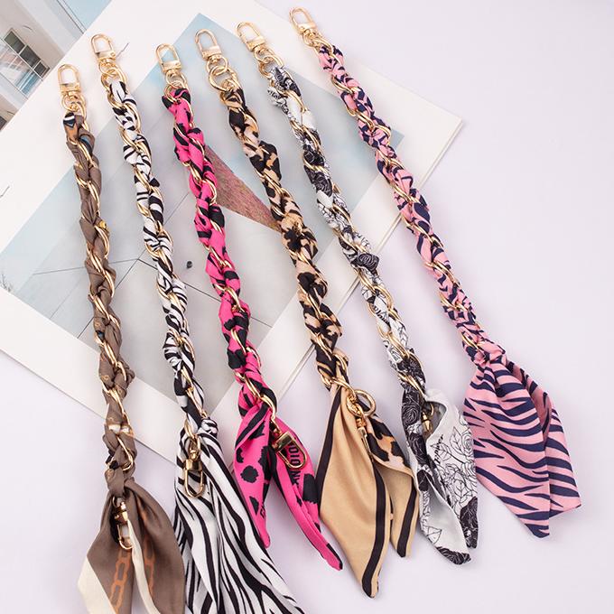 1 Piece Stylish Series Scarves Gold Color Aluminum Phone Strap h5Picture3