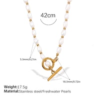 XL537WEG Freshwater Pearl Necklace Picture8