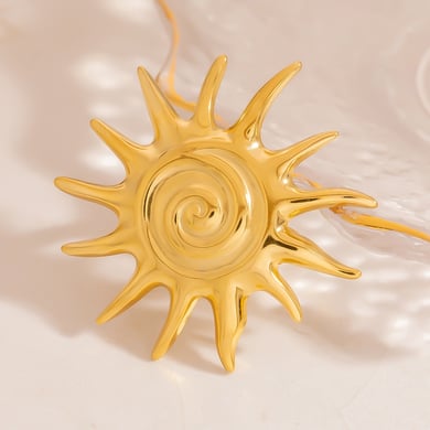 1 stuk roestvrijstalen statement ring in goudkleur h5 Afbeelding4