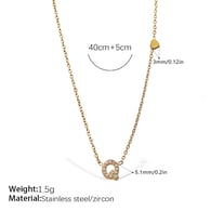 XL543WEGQ harf kolye Resim11