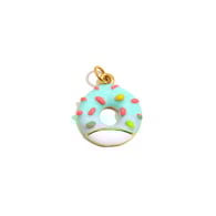 Pendentif donut dégoulinant d&#39;huile - or - 2 Image14
