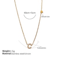 XL543WEGC harf kolye Resim25