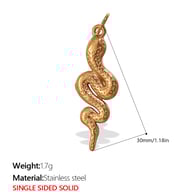 PJ293G Ciondolo monofacciale in oro massiccio Immagine7