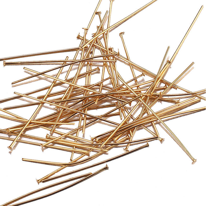 1 Piece DIY Needle Solid Color Stainless Steel Jewelry Charms 