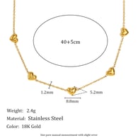 Chain Collection Heart O Chain-Gold Picture10