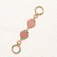 Fraise droite rose doré 15,5 cm/【Chaîne d&#39;extension de sac】 Image2