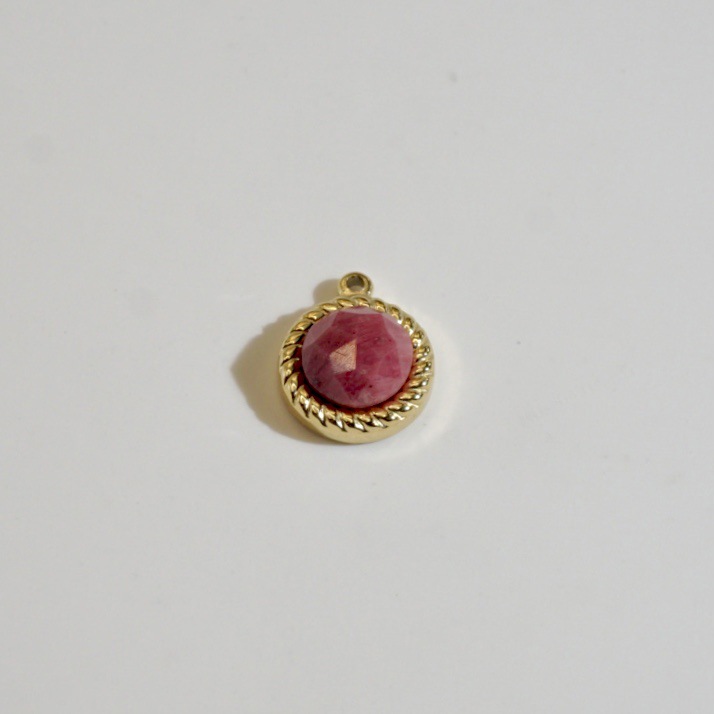 1 Piece Romantic  DIY Irregular Shape Natural Stones  Women's Pendants 