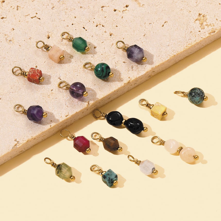 1 Piece Natural Irregular Shape Natural Stones Women's Pendants Picture4