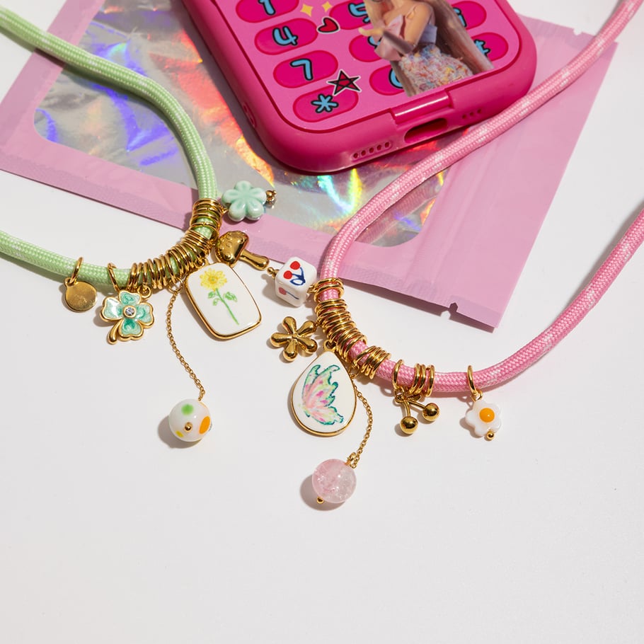 1 collar con colgante de gota dorada de la serie romántica para mujer Imagen6