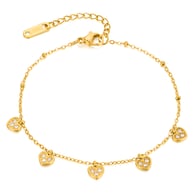 GS1711-Pulsera de acero dorada Imagen3