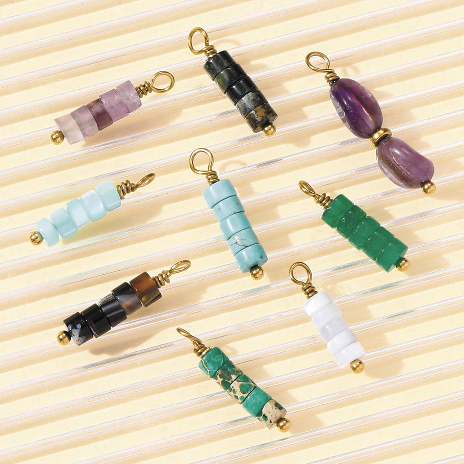 1 Piece Natural Stones Beads Women's Pendants Picture3