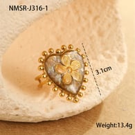 NMSR-J316-1 Beige Ring/One Size 