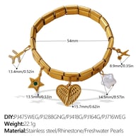 SL29G11 multi-element bracelet 