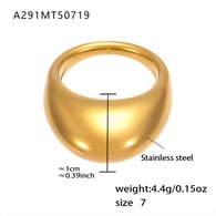 A291-Anello in oro/Numero 7 Immagine17