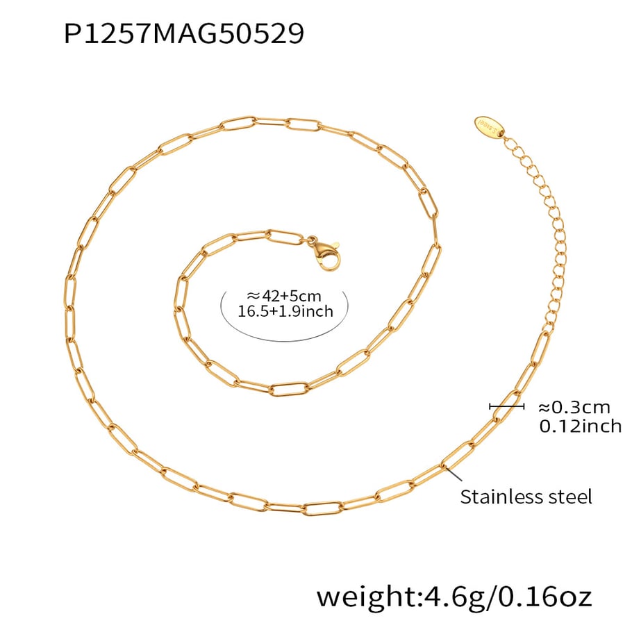 1 Piece Marine Organism Stainless Steel Gold Color Women's Pendant Necklaces 