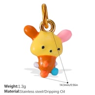 PJ624OYG Orange Pendant Picture21