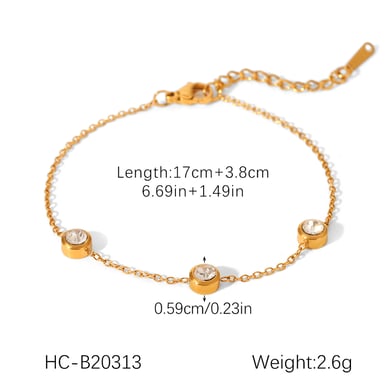 1 Piece Irregular Shape Stainless Steel  Gold Color  Women's Necklaces Sets h5 Picture2
