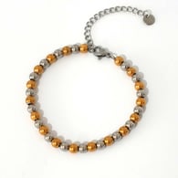 Gold and silver color/One size/金银色1 