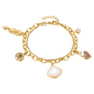 GS1717-Steel Bracelet Gold 