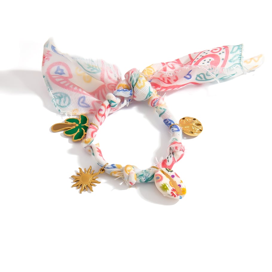 1 Piece Simple Series Casual Turtle Silk  Gold Color  Shell Women's Charm Bracelets 