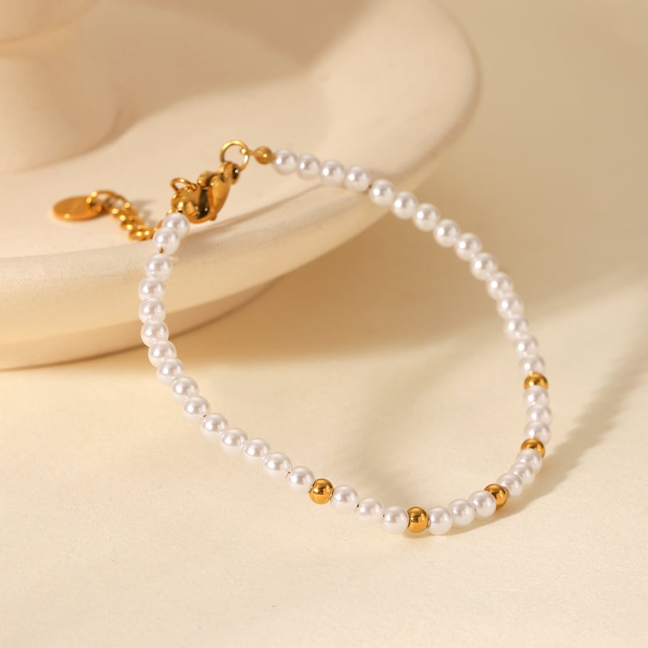 1 Paar Simple Series Daily Perlenarmbänder für Damen Bild4