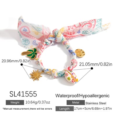 1 Piece Simple Series Casual Turtle Silk  Gold Color  Shell Women's Charm Bracelets h5 Picture2