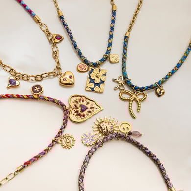 1 Piece Luxurious Shinning Stainless Steel Gold Color Women's Pendant Necklaces h5 Picture6