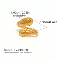 Gold color/One size 