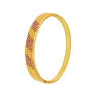 Z398-Golden Pink Zircon Bracelet Picture3