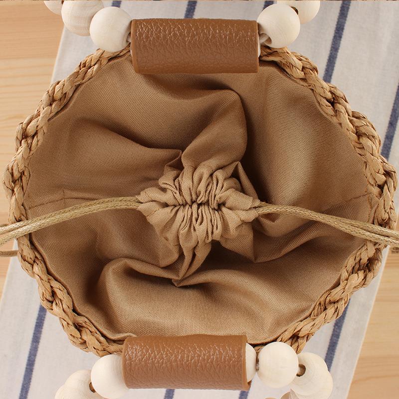 1 Piece Solid Color Bucket Bag Picture5