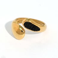 Black/One size/1件戒指 Immagine2