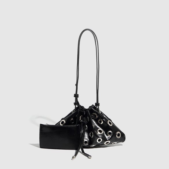 1 Piece Luxurious Series Classic Rivet PU Women's Shoulder Bags