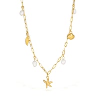 GX2667-Steel Necklace Gold Picture3