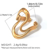 Gold color/One size 