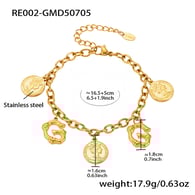 RE002-G Gold DIY Bracelet 16+5cm Picture21