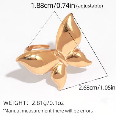 1 pezzo semplice serie casual anelli in acciaio inossidabile con animali h5 Immagine2