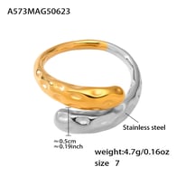 A573-Gold Ring-Small/No.7 Picture14
