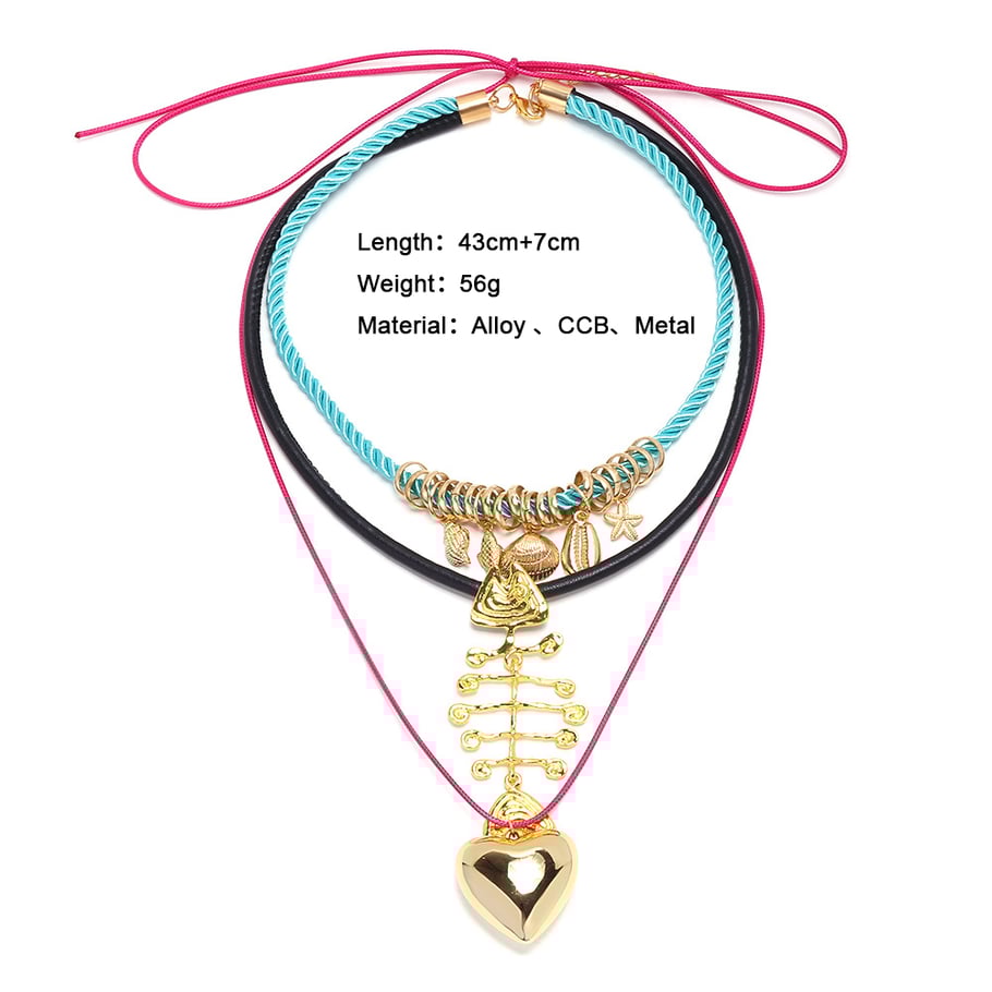 Legering Vis Kettingset 