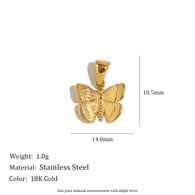N2586 Anhänger-Gold 