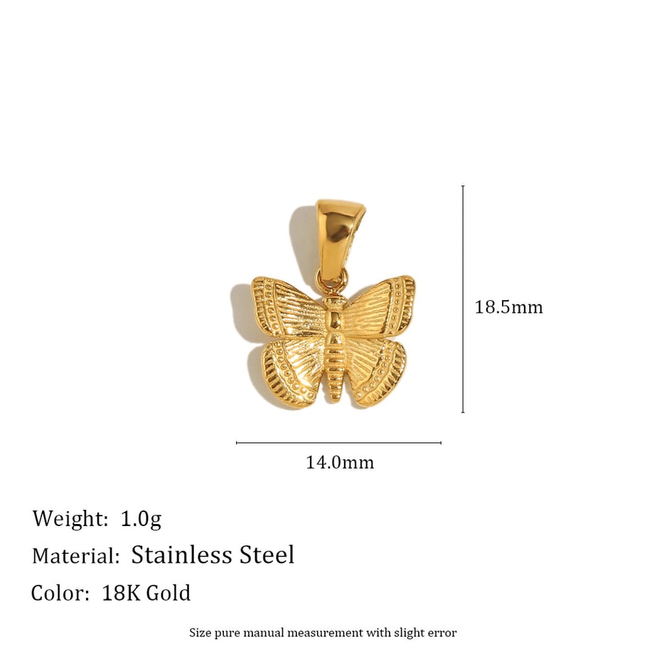 1 Paar einfache Serie süße Sonne DIY Edelstahl Gold Farbe Damen Anhänger 