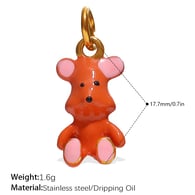 PJ638ORG Orange Pendant Picture10