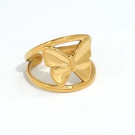 Gold color/One size/1件戒指 