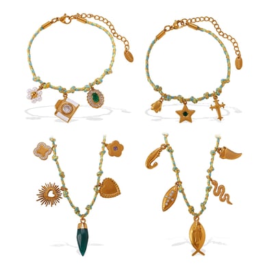 Fish DIY Pendant Necklace Set h5 Picture5